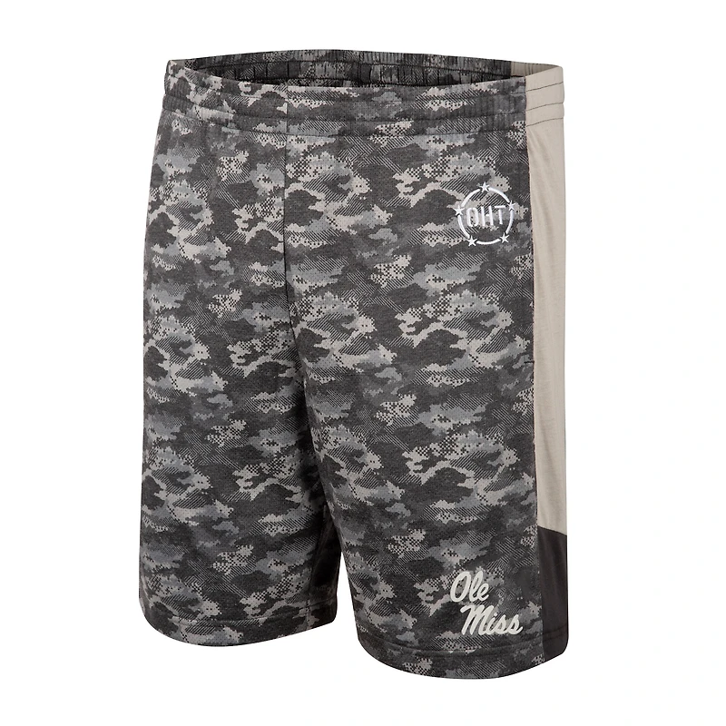 Colosseum Camo Ole Miss Rebels OHT Military Appreciation Short pour homme