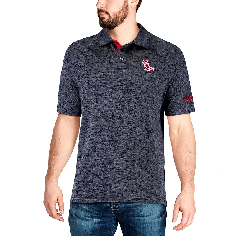 Polo Colosseum Navy Ole Miss Rebels Down Swing pour hommes