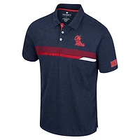 Men's Colosseum Navy Ole Miss Rebels No Problemo Polo