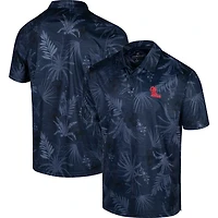 Polo d'équipe Ole Miss Rebels Palms bleu marine Colosseum pour homme