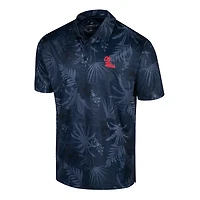 Polo d'équipe Ole Miss Rebels Palms bleu marine Colosseum pour homme