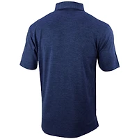 Polo Omni-Wick Set II bleu marine pour homme des Ole Miss Rebels de Columbia