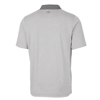 Polo extensible à rayures ton sur Forge pour homme, gris, Cutter & Buck, Ole Miss Rebels, grandes tailles