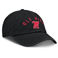 Men's Fanatics Black Ole Miss Rebels Myth Adjustable Hat