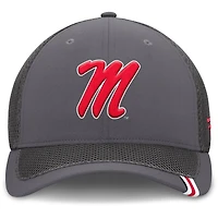 Men's Fanatics Gray Ole Miss Rebels Clincher Flex Hat