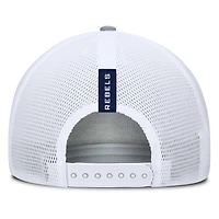 Casquette ajustable Fanatics pour hommes, gris chiné/bleu marine, profil Ole Miss Rebels