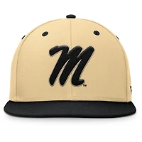 Men's Fanatics Khaki/Black Ole Miss Rebels Balance Fitted Hat