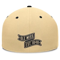 Casquette ajustée Fanatics Kaki/Noir Ole Miss Rebels Balance pour homme