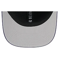 Men's New Era Navy Ole Miss Rebels Script Performance Rope 9SEVENTY Adjustable Hat