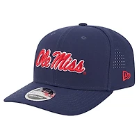Men's New Era  Navy Ole Miss Rebels Team 9SEVENTY Adjustable Hat