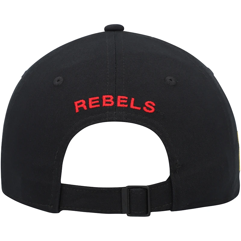 Casquette réglable Nike Legacy91 pour homme Noir/Camouflage Ole Miss Rebels Veterans Day 2Tone