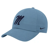 Casquette ajustable Nike bleue Ole Miss Rebels Club pour homme