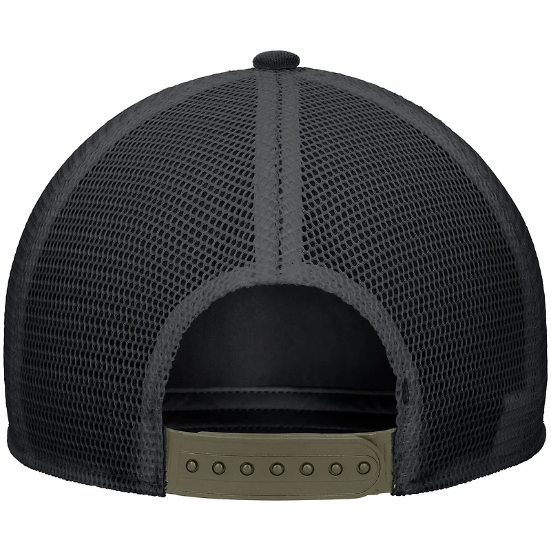 Men's Nike Camo Ole Miss Rebels 2025 Military Appreciation Rise Adjustable Trucker Hat