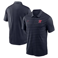 Polo de performance Nike Ole Miss Rebels 2024 Sideline Victory Coaches pour homme bleu marine