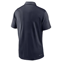 Polo de performance Nike Ole Miss Rebels 2024 Sideline Victory Coaches pour homme bleu marine