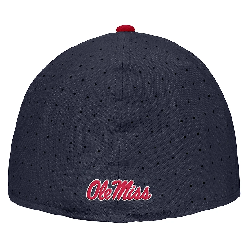 Men's Nike Navy Ole Miss Rebels 2025 On-Field True Dri-FIT Fitted Hat