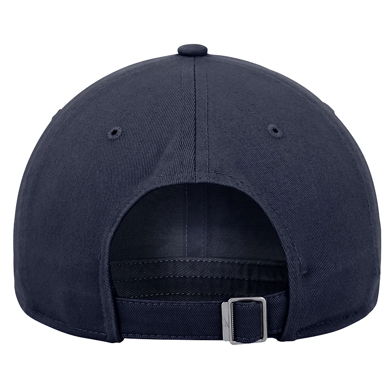 Men's Nike Navy Ole Miss Rebels Club Adjustable Hat