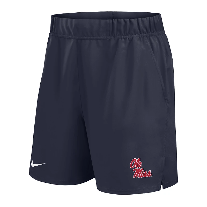 Men's Nike Navy Ole Miss Rebels Performance Victory Shorts