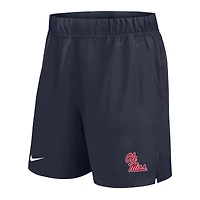 Men's Nike Navy Ole Miss Rebels Performance Victory Shorts