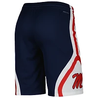 Men's Nike Navy Ole Miss Rebels Replica Performance Basketball Shorts