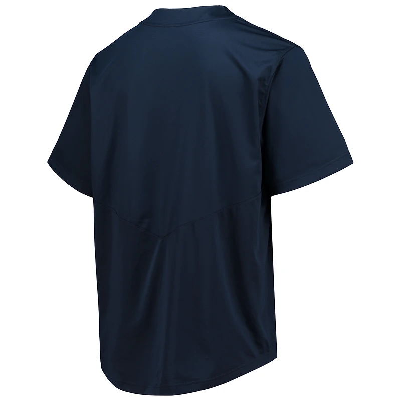 Men's Nike Navy Ole Miss Rebels Two-Button Replica Baseball Jersey