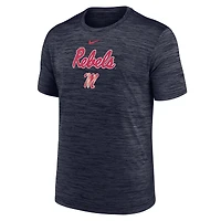 Men's Nike Navy Ole Miss Rebels Velocity Dri-FIT T-Shirt