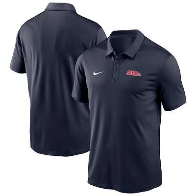 Men's Nike Navy Ole Miss Rebels Victory Solid Performance Polo