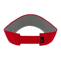 Men's Nike Red Ole Miss Rebels 2025 On-Field Ace Performance Adjustable Visor