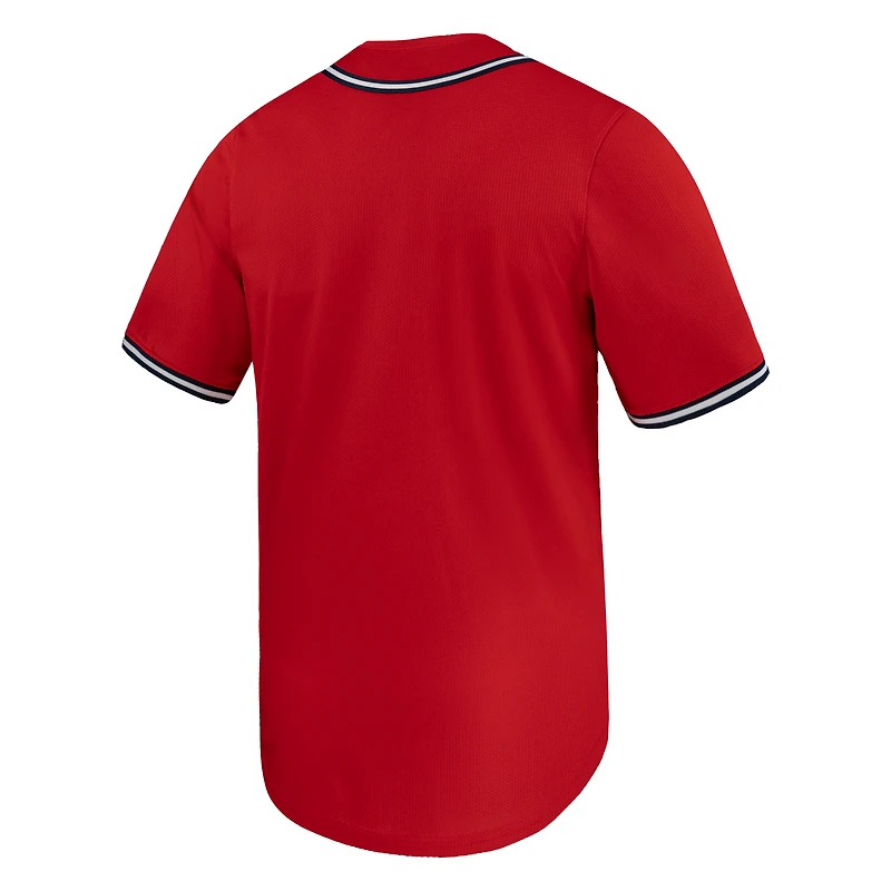 Men's Nike Red Ole Miss Rebels Limited Baseball Jersey