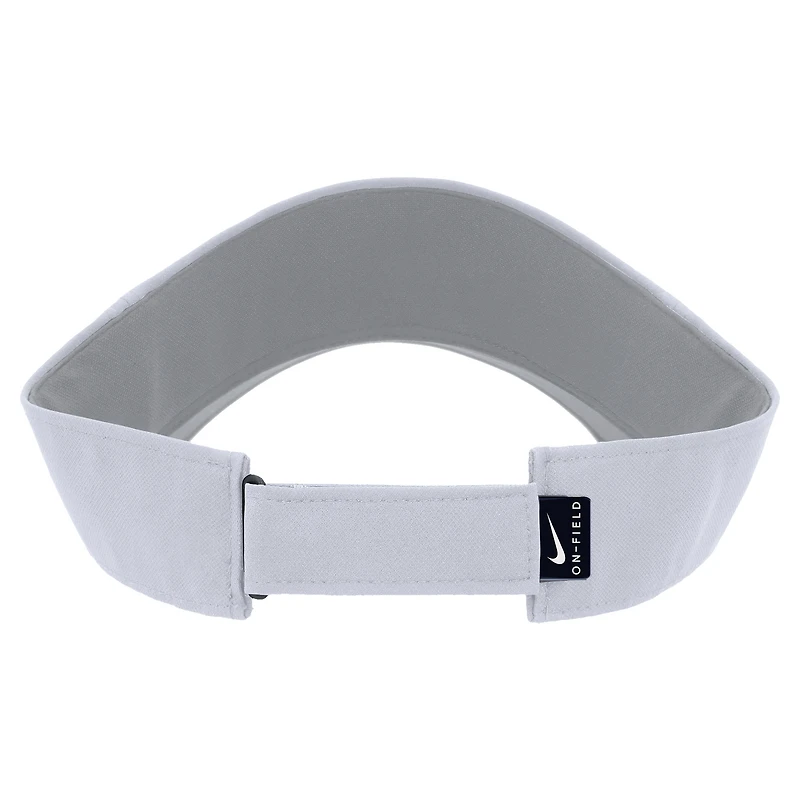 Men's Nike White Ole Miss Rebels 2024 Sideline Ace Performance Adjustable Visor