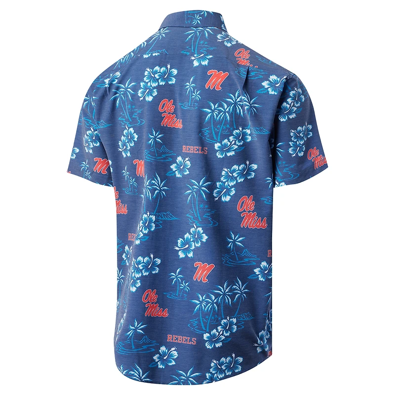 Men's Reyn Spooner Navy Ole Miss Rebels Classic Button-Up Shirt