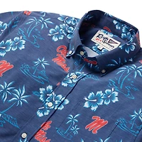 Men's Reyn Spooner Navy Ole Miss Rebels Classic Button-Up Shirt