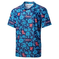 Men's Reyn Spooner Navy Ole Miss Rebels Performance Polo
