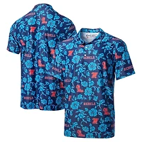Polo Reyn Spooner bleu marine Ole Miss Rebels Performance pour hommes