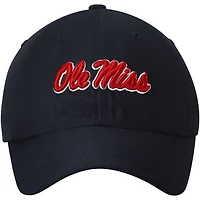 Men's Top of the World Navy Ole Miss Rebels Staple Adjustable Hat