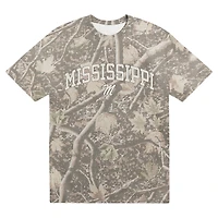 T-shirt épais camouflage Uscape Apparel Ole Miss Rebels Back Bay pour homme