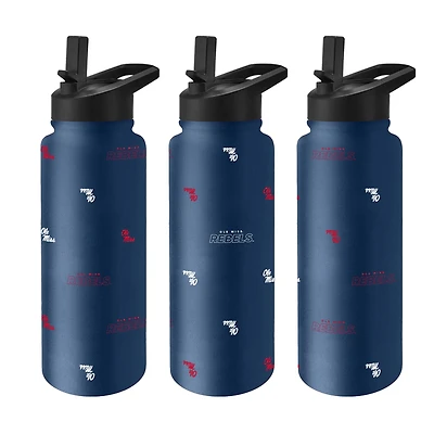 Bouteille de boisson rafraîchissante Ole Miss Rebels de 34 oz