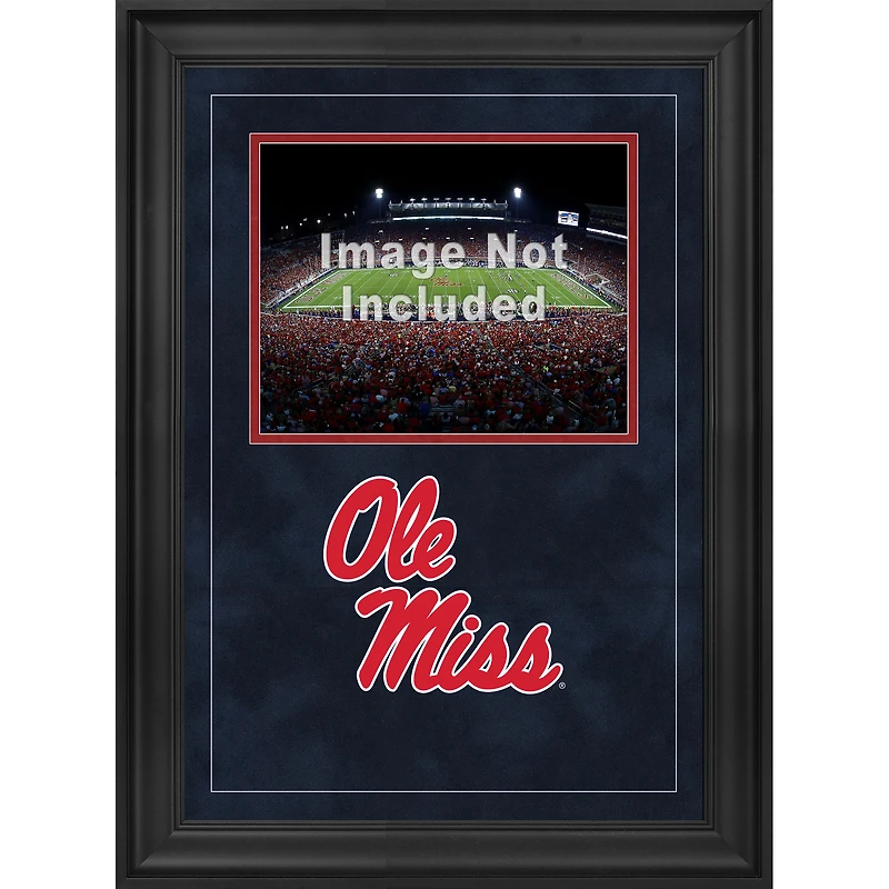 Ole Miss Rebels 8'' x 10'' Deluxe Horizontal Photograph Frame with Team Logo