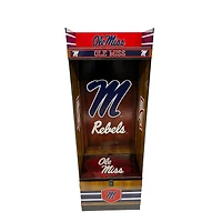Casier sportif en carton ondulé Ole Miss Rebels LockerSource