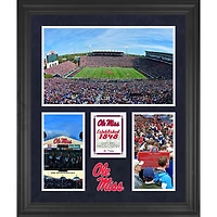 Ole Miss Rebels Vaught-Hemingway Stadium Framed 20" x 24" 3-Opening Collage