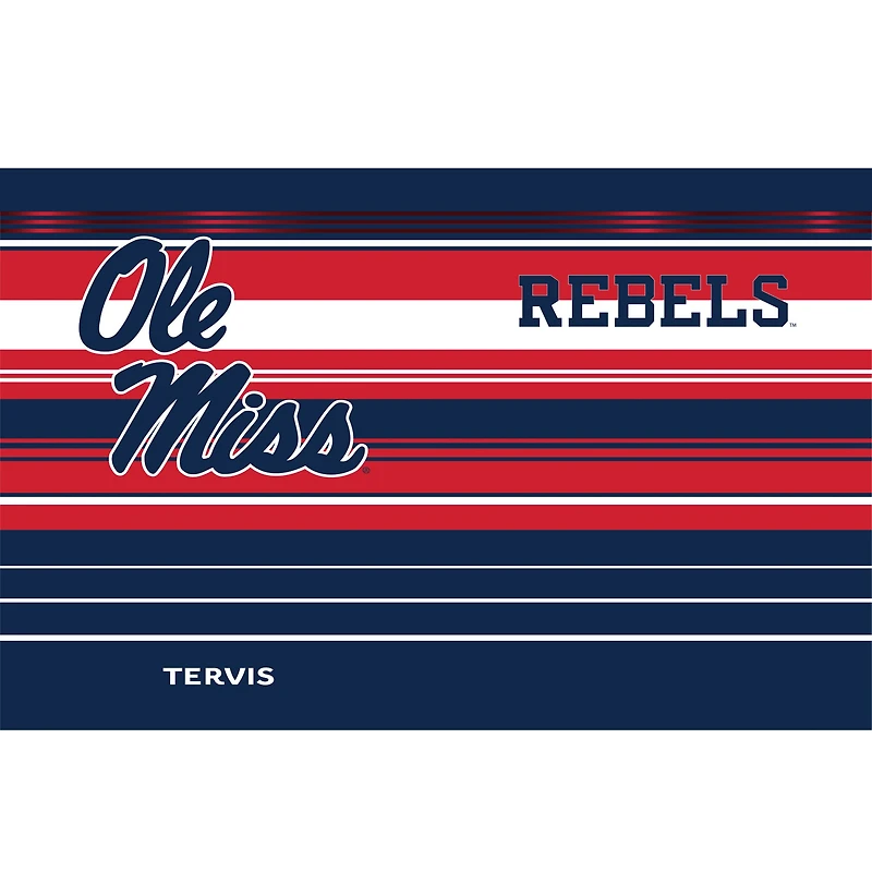 Tervis Ole Miss Rebelles 30oz. Gobelet en acier inoxydable à rayures Hype
