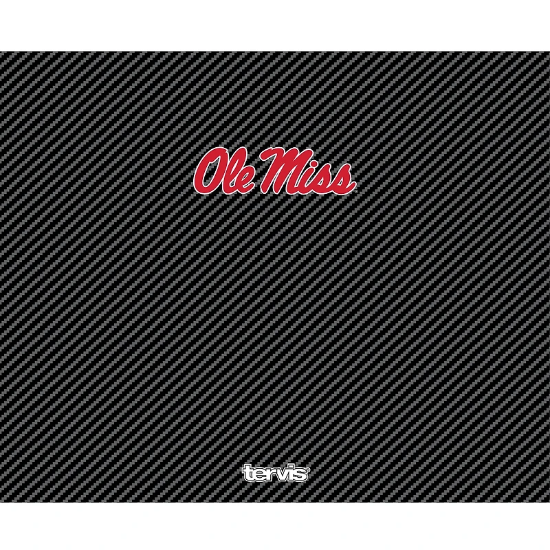 Tervis Ole Miss Rebelles 40oz. Bouteille d'eau à large goulot en fibre de carbone