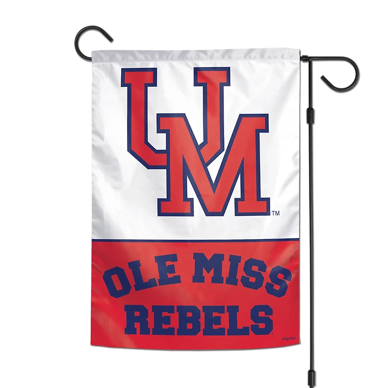 WinCraft Ole Miss Rebels 12'' x 18'' Double-Sided College Vault Garden Flag