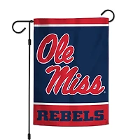 Drapeau de jardin double face WinCraft Ole Miss Rebels 12" x 18"