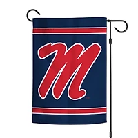 Drapeau de jardin double face WinCraft Ole Miss Rebels 12" x 18"