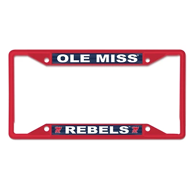 WinCraft Ole Miss Rebels Chrome Color License Plate Frame