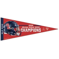 WinCraft Ole Miss Rebels College Football Playoff 2026 Sugar Bowl Champions 12'' x 30'' Premium Pennant