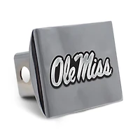 WinCraft Ole Miss Rebels Premium Metal Chrome Hitch Cover