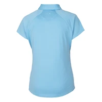 Polo extensible bleu poudre Ole Miss Rebels Forge pour femme Cutter & Buck