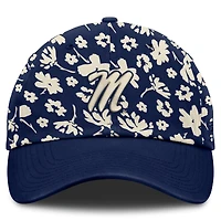 Chapeau ajustable Fanatics Navy Ole Miss Rebels Blossom pour femme